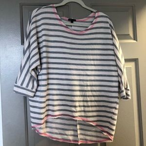 Lightweight striped sweater